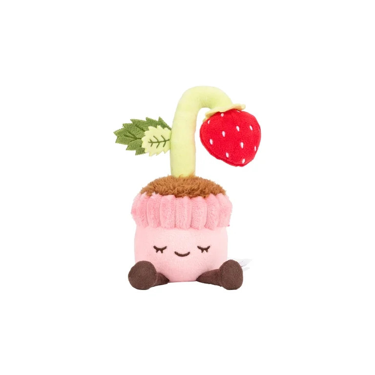 Russ Berrie Green House 6 inch Recycled Strawberry Plant Plush Toy | Walmart (US)