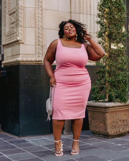 Pretty in Pink 🌸🩷💕🎀 wearing a 2X and Spanx 

Plus Size Wedding Guest Dress, Plus Size Dresses, Vacation Outfit 

#LTKSaleAlert #LTKPlusSize #LTKFindsUnder100