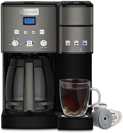 Amazon.com | Cuisinart SS-15BKSP1 Coffee Center 12-Cup Coffeemaker and Single-Serve Brewer with 3... | Amazon (US)
