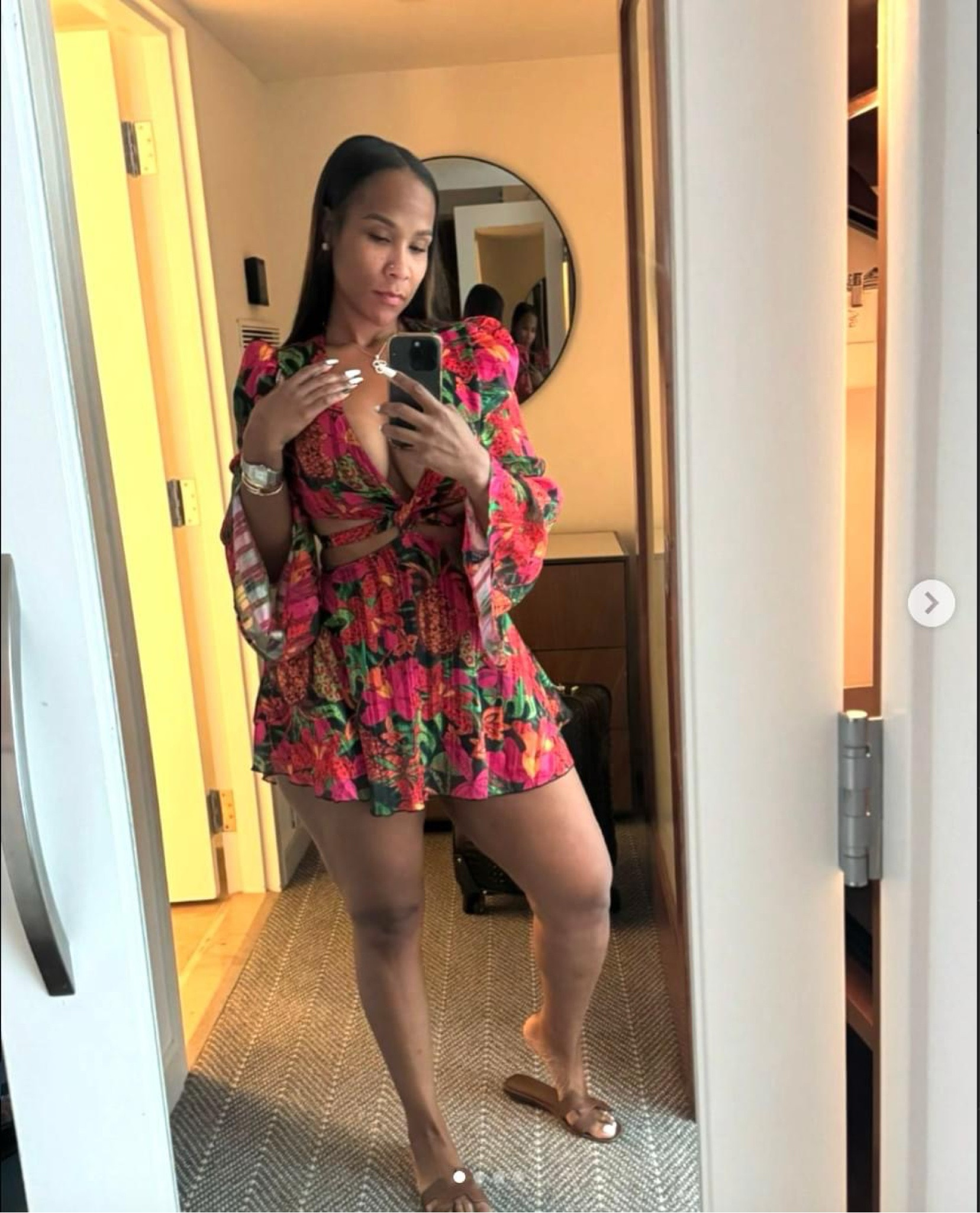 Y’all was not playing about this dress! 
I’m 5’7 182lbs and I ordered a medium 


#LTKFindsUnder100