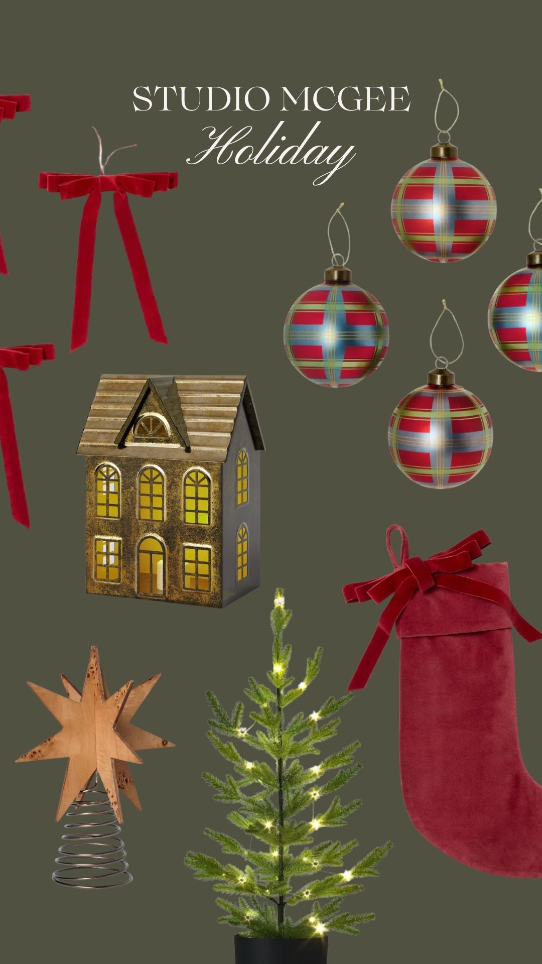 A classic Christmas vibe! Added all of these to cart! 

#LTKSeasonal #LTKHome