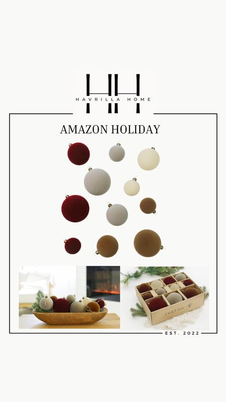 Looking for velvet ornaments this holiday season! Here is a beautiful affordable option!

Follow @havrillahome on Instagram and Pinterest for more home decor inspiration, diy and affordable finds

Home decor, living room, Candles, wreath, faux wreath, walmart, Target new arrivals, winter decor, spring decor, fall finds, studio mcgee x target, hearth and hand, magnolia, holiday decor, dining room decor, living room decor, affordable, affordable home decor, amazon, target, weekend deals, sale, on sale, pottery barn, kirklands, faux florals, rugs, furniture, couches, nightstands, end tables, lamps, art, wall art, etsy, pillows, blankets, bedding, throw pillows, look for less, floor mirror, kids decor, kids rooms, nursery decor, bar stools, counter stools, vase, pottery, budget, budget friendly, coffee table, dining chairs, cane, rattan, wood, white wash, amazon home, arch, bass hardware, vintage, new arrivals, back in stock, washable rug, fall decor, halloween decor


#LTKHolidaySale #LTKHoliday #LTKxPrime