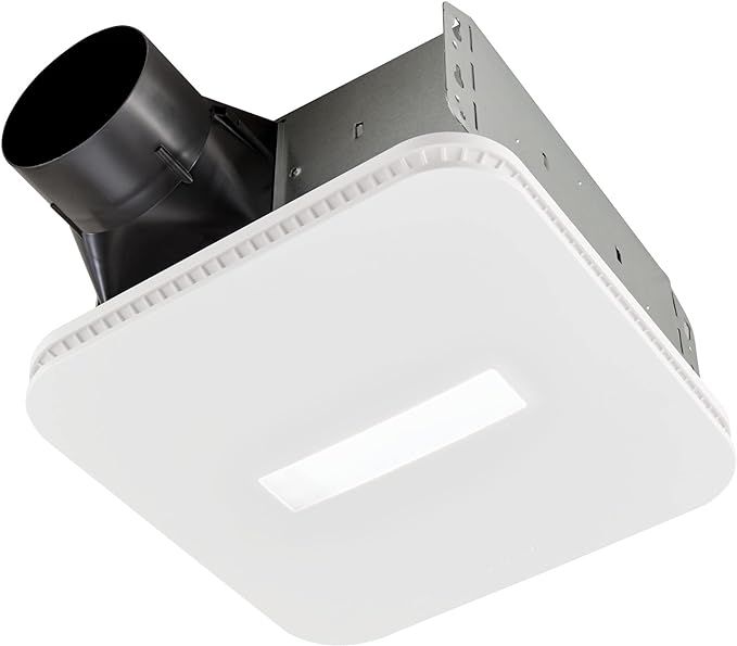 Broan-NuTone AE110LK Flex Bathroom Exhaust Ventilation Fan with LED Light, ENERGY STAR Certified,... | Amazon (US)