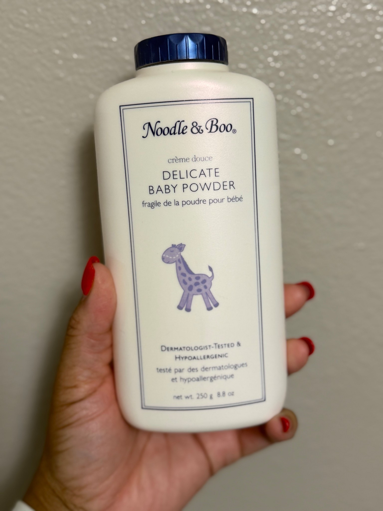 If you love soft, clean baby scents like I do… Noodle & Boo Delicate Baby Powder is THAT product 🤍

I’m really mindful about what I use on my little one, and this just feels so gentle and luxe at the same time. The scent is light, clean, and not overpowering… just that fresh baby smell I love.

Why I love it:
• Made with gentle, baby-safe ingredients  
• Talc-free formula  
• Helps keep skin dry and comfortable  
• Light, clean scent (not too strong)  
• Perfect for after bath time or quick refreshes  

It’s one of those little extras that just makes your routine feel more put together and cozy. I use it after bath time and it just gives that soft, fresh finish every time.

Linked it in my LTK 🤍

#LTKBaby #LTKmomlife