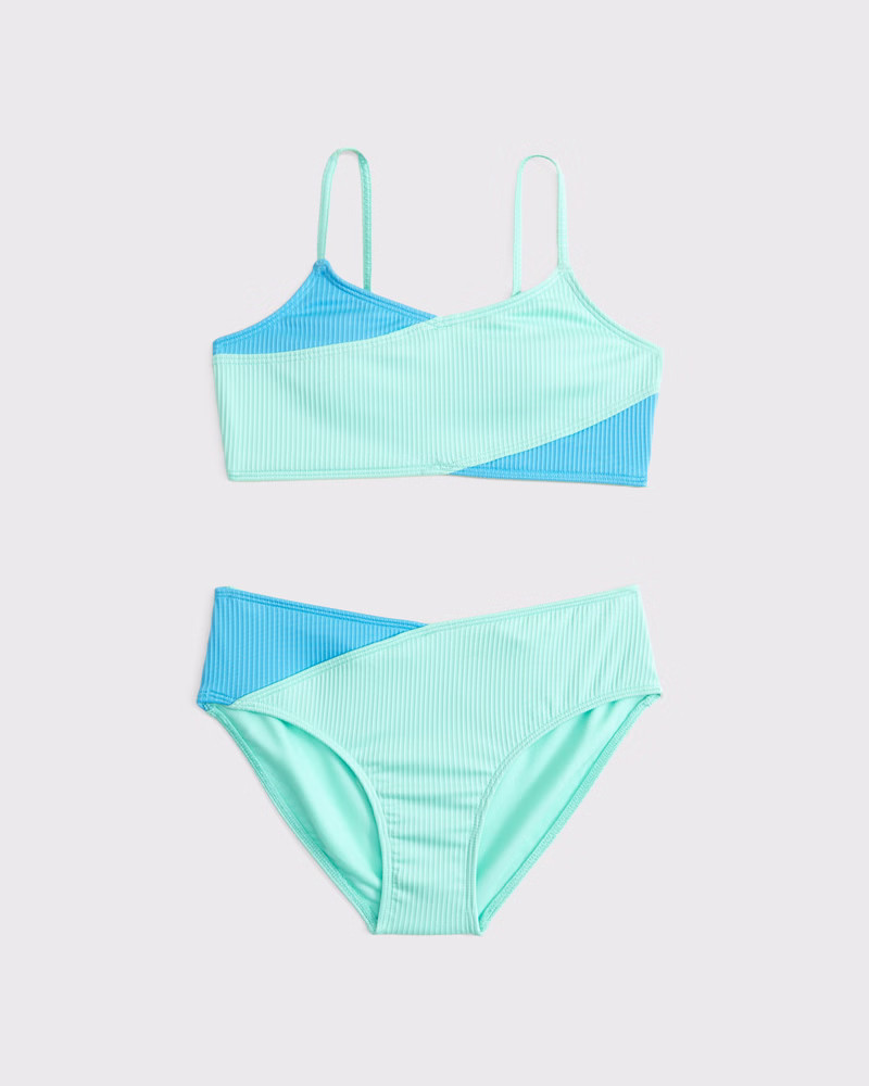 girls cross-wrap two-piece swimsuit | girls swimsuits | Abercrombie.com | Abercrombie & Fitch (US)