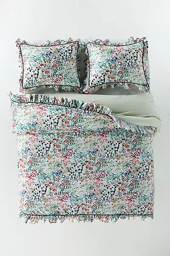 @nestingwithgrace Cotton Sateen Floral Printed Sheet Set | Anthropologie (US)
