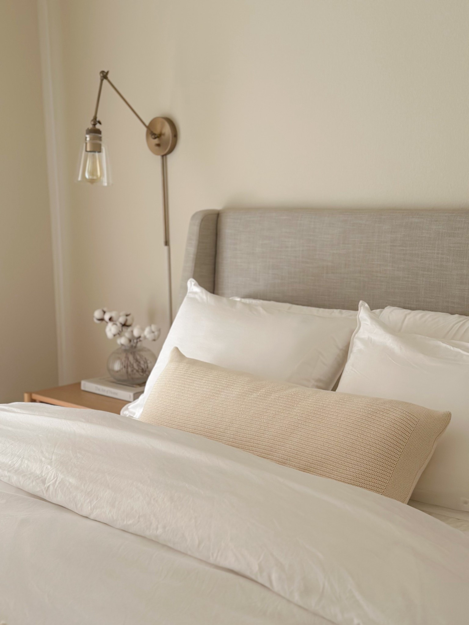 Bedding details for the guest room! Boll & Branch is my go to! 

#LTKHome