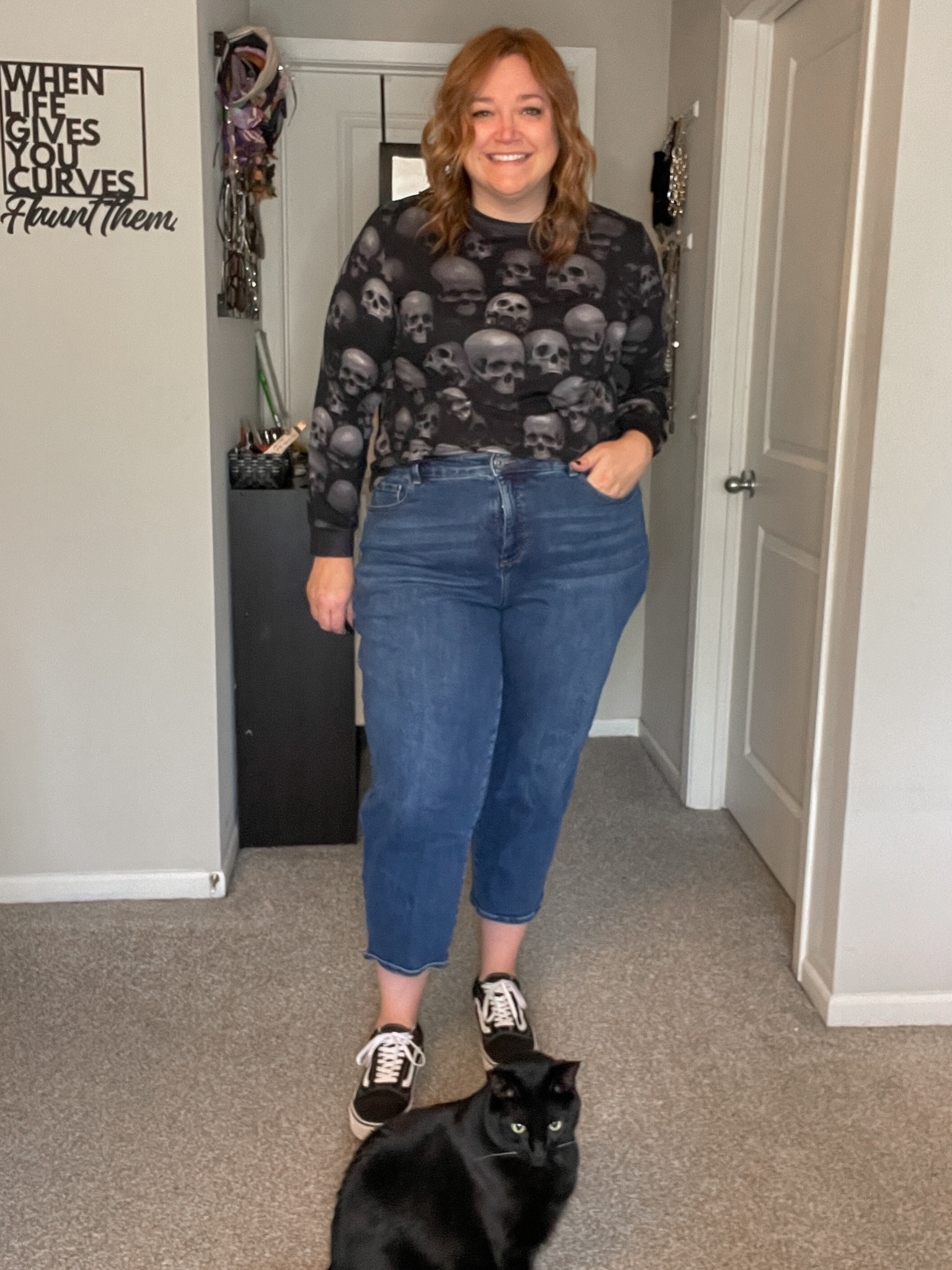 This Amazon 3D skull shirt is the BEST. Wearing XXL as a US 16/18

INFS-AMBTARA to save at Universal Standardd

#LTKPlusSize #LTKHalloween #LTKMidsize