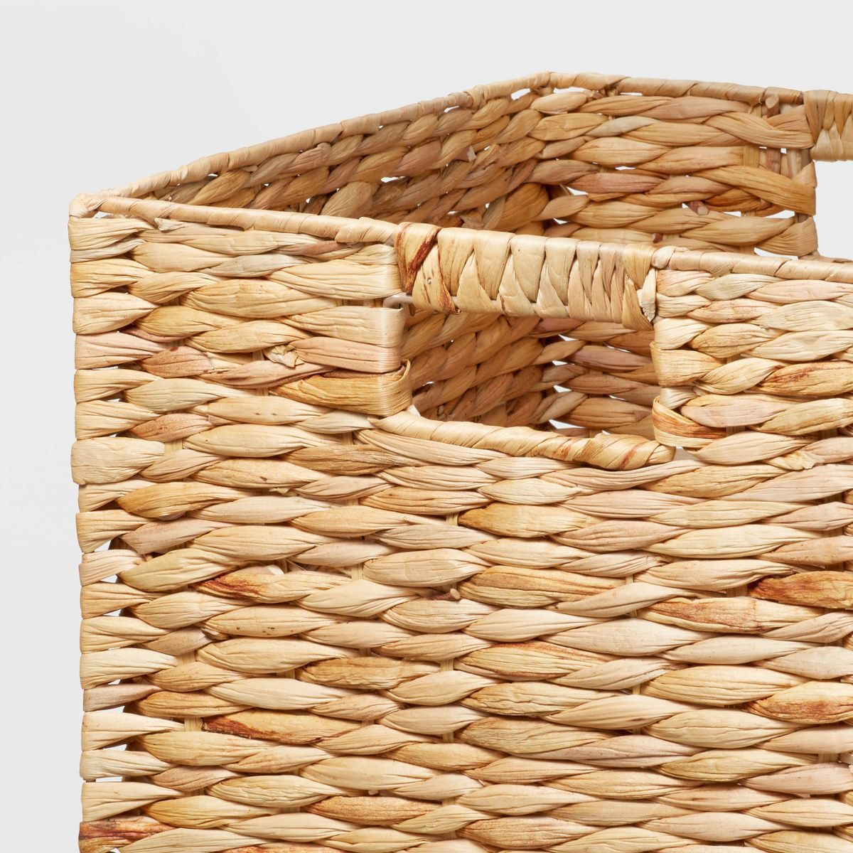 Woven Water Hyacinth Milk Crate - Brightroom™ | Target