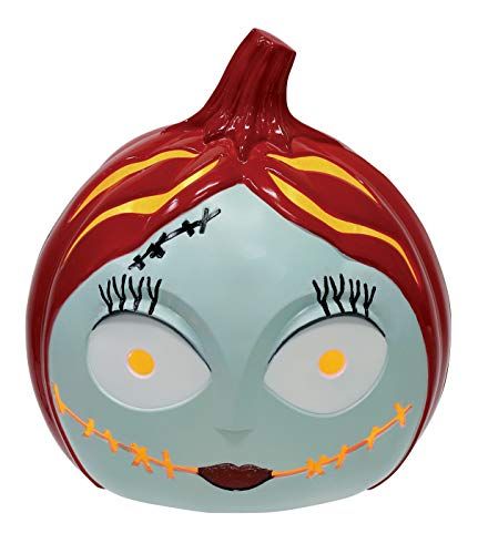 Disney W80461 The Nightmare Before Christmas Sally 6" Light Up Pumpkin, One Size, Multicolor | Amazon (US)