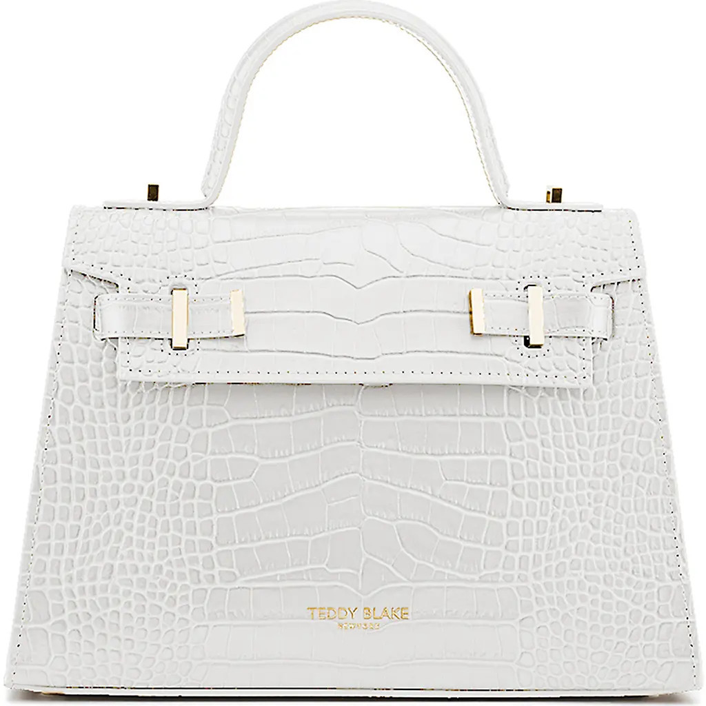 Teddy Blake Ava Croco 11"" in White at Nordstrom | Nordstrom