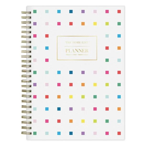 2023-24 Academic Year Weekly Monthly Planner Notes, 5.875x8.625, The Home Edit for Blue Sky, Outs... | Walmart (US)
