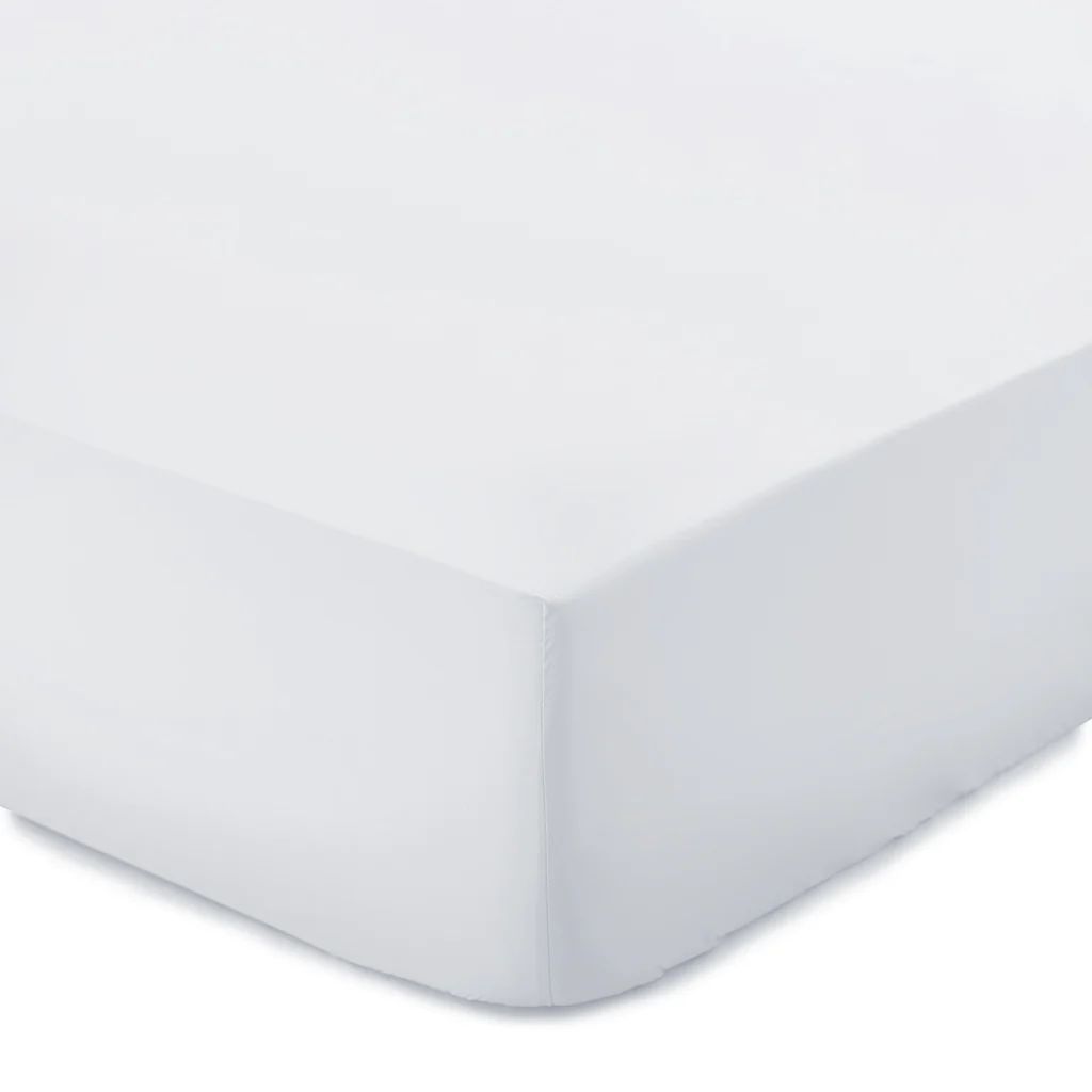 Perpignan Boxspring Fitted Sheet [White] | URBANARA (EU)