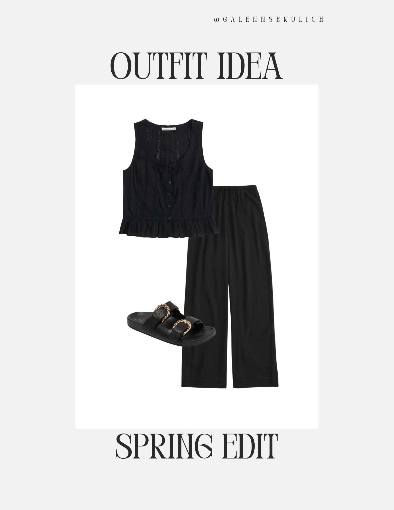 Outfit idea! Sprint edit! Linen pants available in long length! Target sandals 

#LTKSaleAlert #LTKMidsize