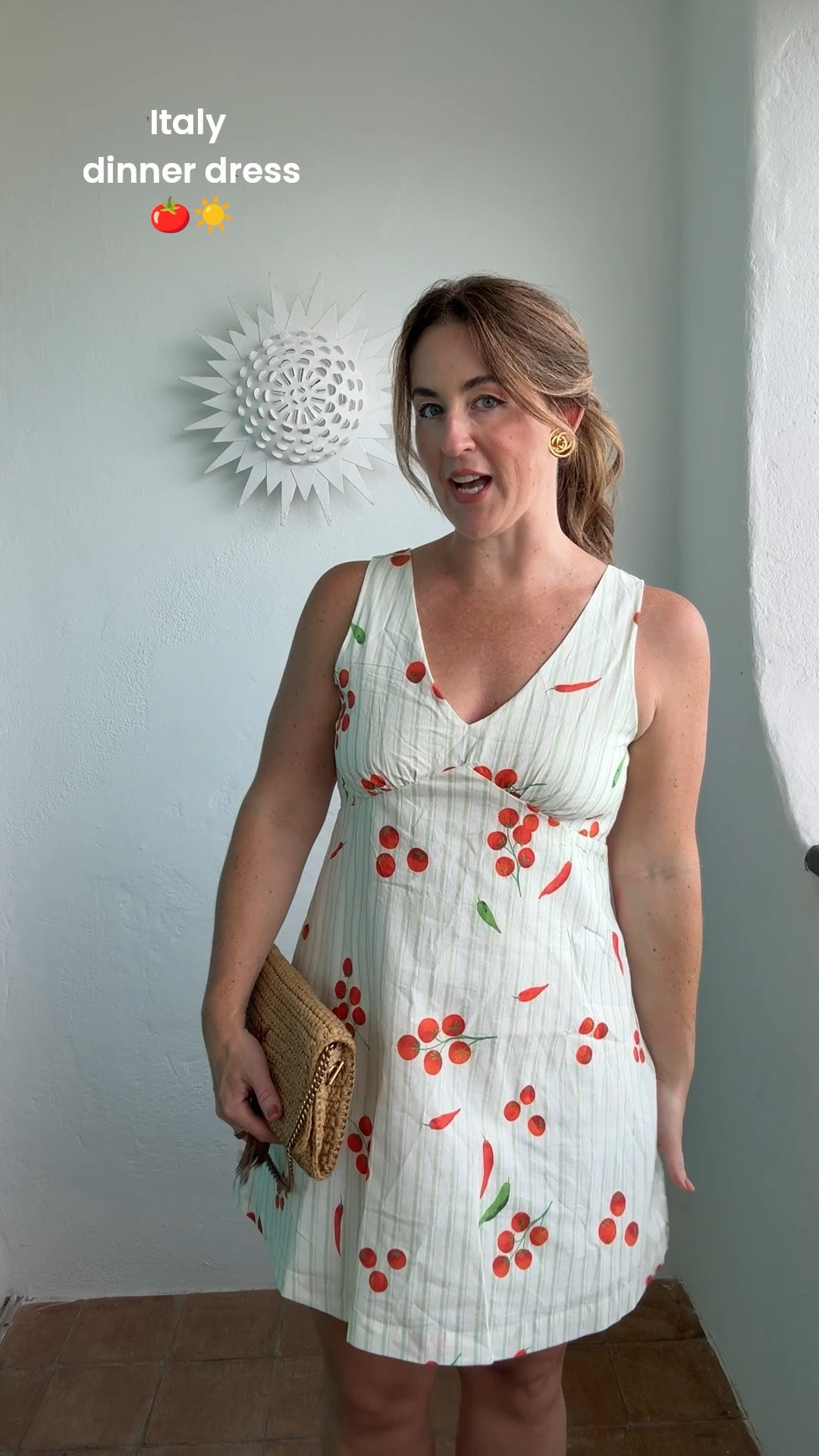 Italy night one dinner dress - perfect little tomato girl summer dress

Runs a little large… wearing a M still

Euro summer, european summer outfits, italy outfit ideas

#LTKootd #LTKOver40 #LTKMidsize