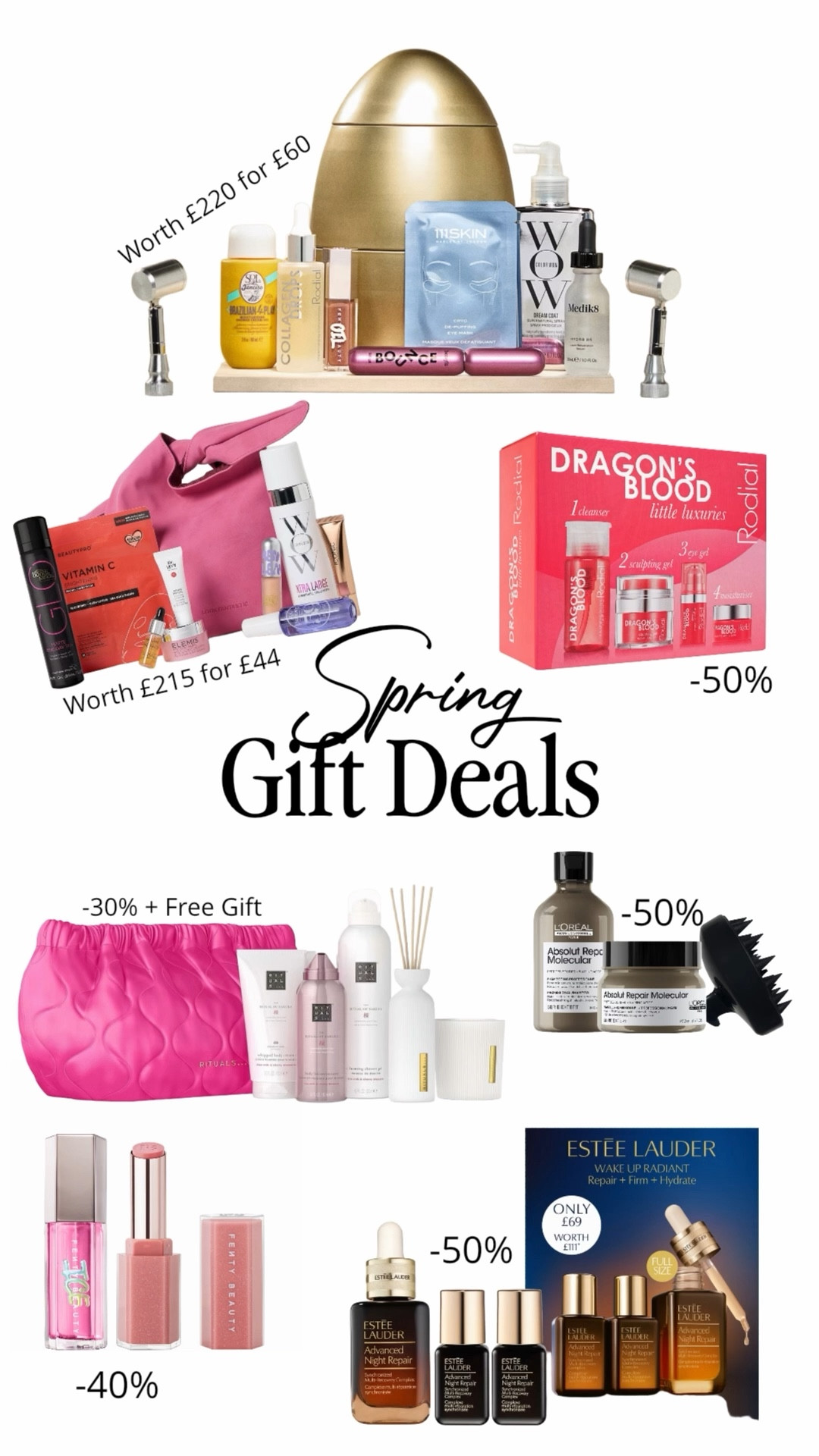 Spring Gift Deals with great discounts and offers! 

#LTKbeauty #LTKspring #LTKgiftguide