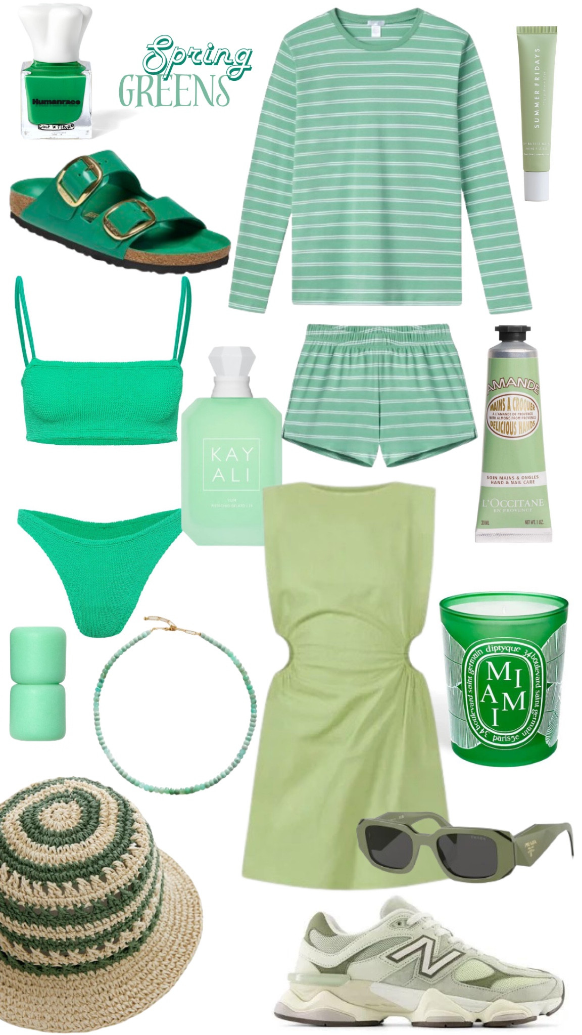 Seasonal greens 

#LTKbeauty #LTKfindsunder100 #LTKstyletip