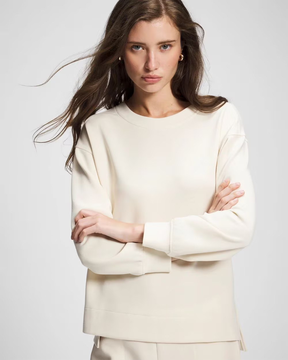 Modern Modal Crewneck Sweatshirt | Soma | SOMA