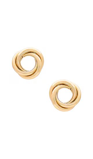 Mia Stud Earring in Gold | Revolve Clothing (Global)