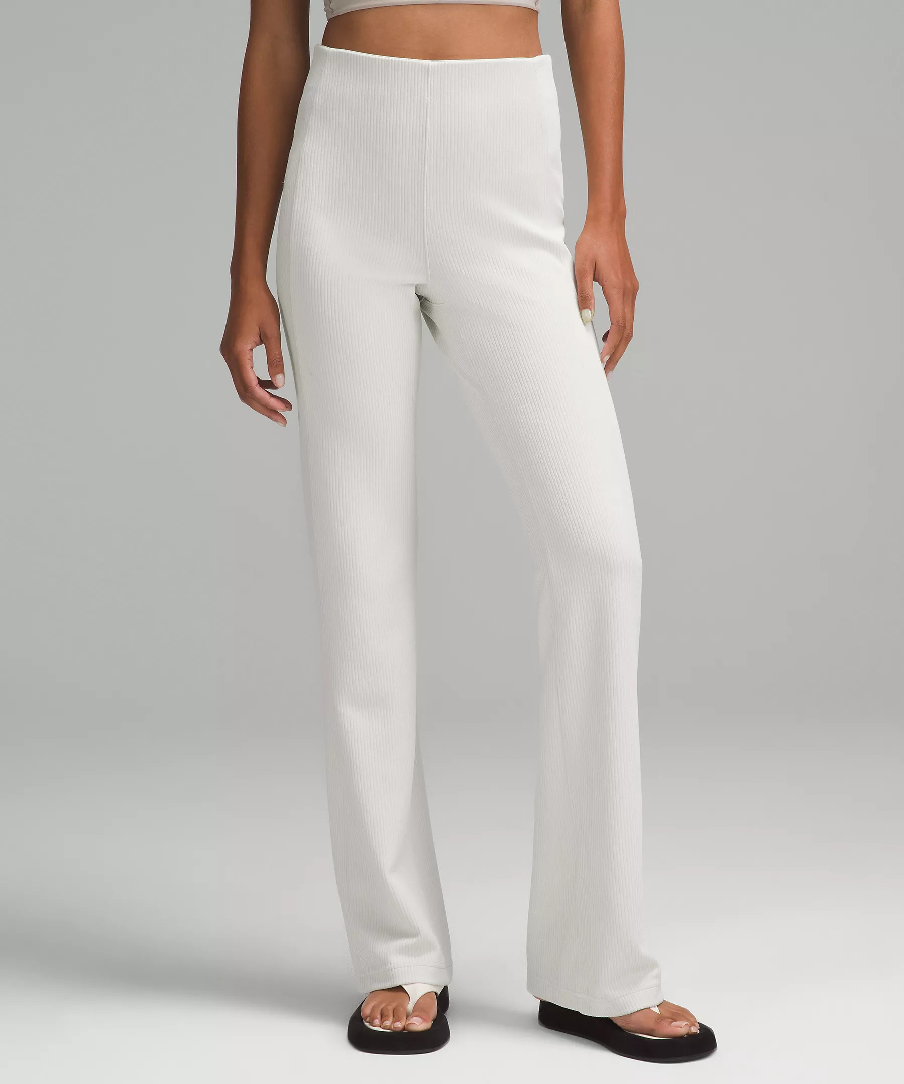 Ribbed Softstreme Flared Pant *Regular | Women's Pants | lululemon | Lululemon (US)