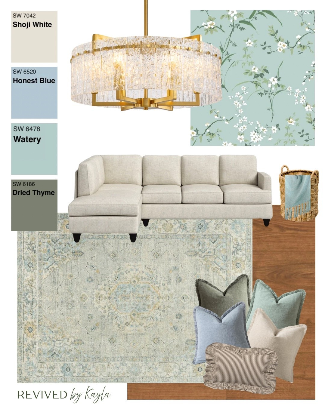 Green, blue, and beige living room design with paint colors from Sherwin Williams ✨ 
*This couch is currently sold out, linking a similar one! 

#homedecor #livingroomdecor #livingroomdesign #coastal #modern #homedesign #homeinspo #inspiration #homedecorating #interiordesign #interiordecorating Amazon Wayfair Lowe’s 

#LTKFindsUnder100 #LTKFindsUnder50 #LTKHome
