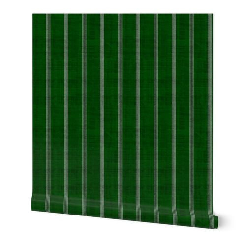 Snake House Stripes Green and Silver | Spoonflower