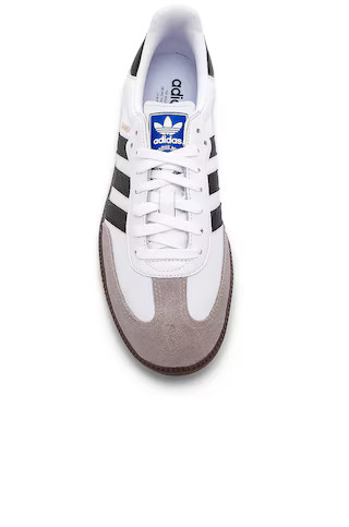adidas Originals Samba in White, Black, & Clear Granite from Revolve.com | Revolve Clothing (Global)