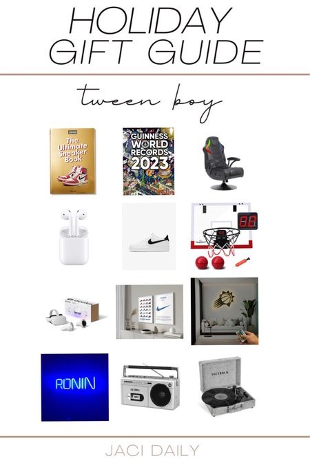Gifts ideas for the tween or teen boy in your life! 



#LTKkids #LTKHoliday #LTKGiftGuide