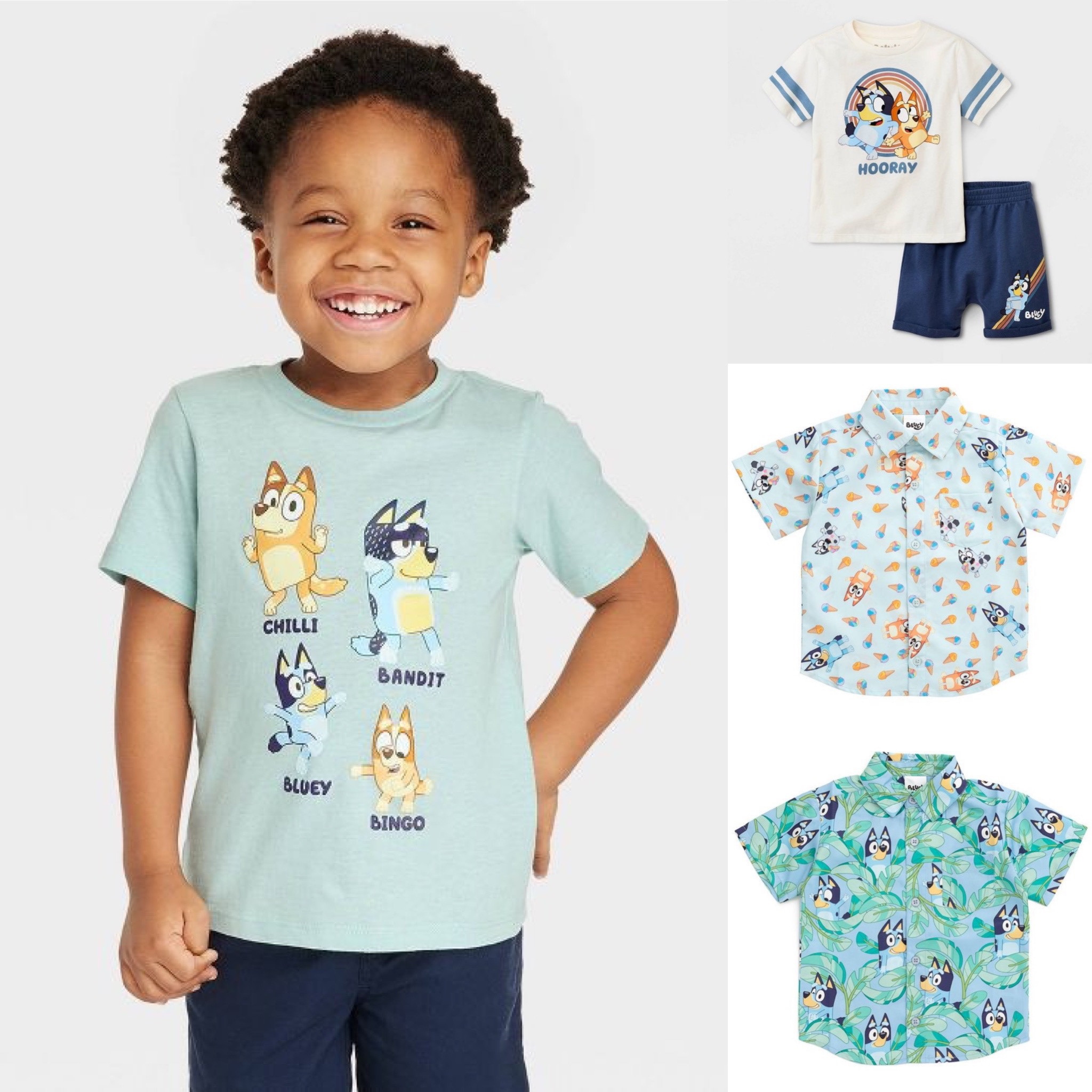 Toddler Boys' Bluey Printed Short … curated on LTK