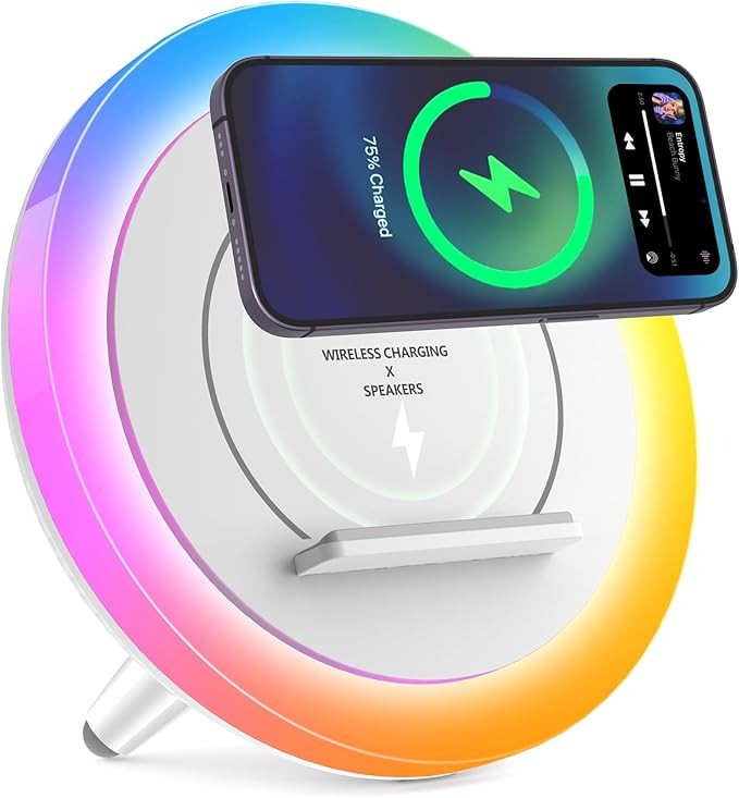 Wireless Charging Bluetooth Speake,Kids Bluetooth Speaker Best Birthday Gift Ideas for Teenage, M... | Amazon (US)