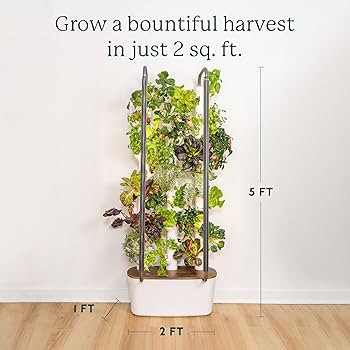 Gardyn Hydroponics Growing System Vertical Indoor Garden Planter | Smart Herb Garden| Includes 30... | Amazon (US)