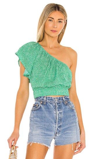 Wanderin' Kind Top in Deep Green | Revolve Clothing (Global)