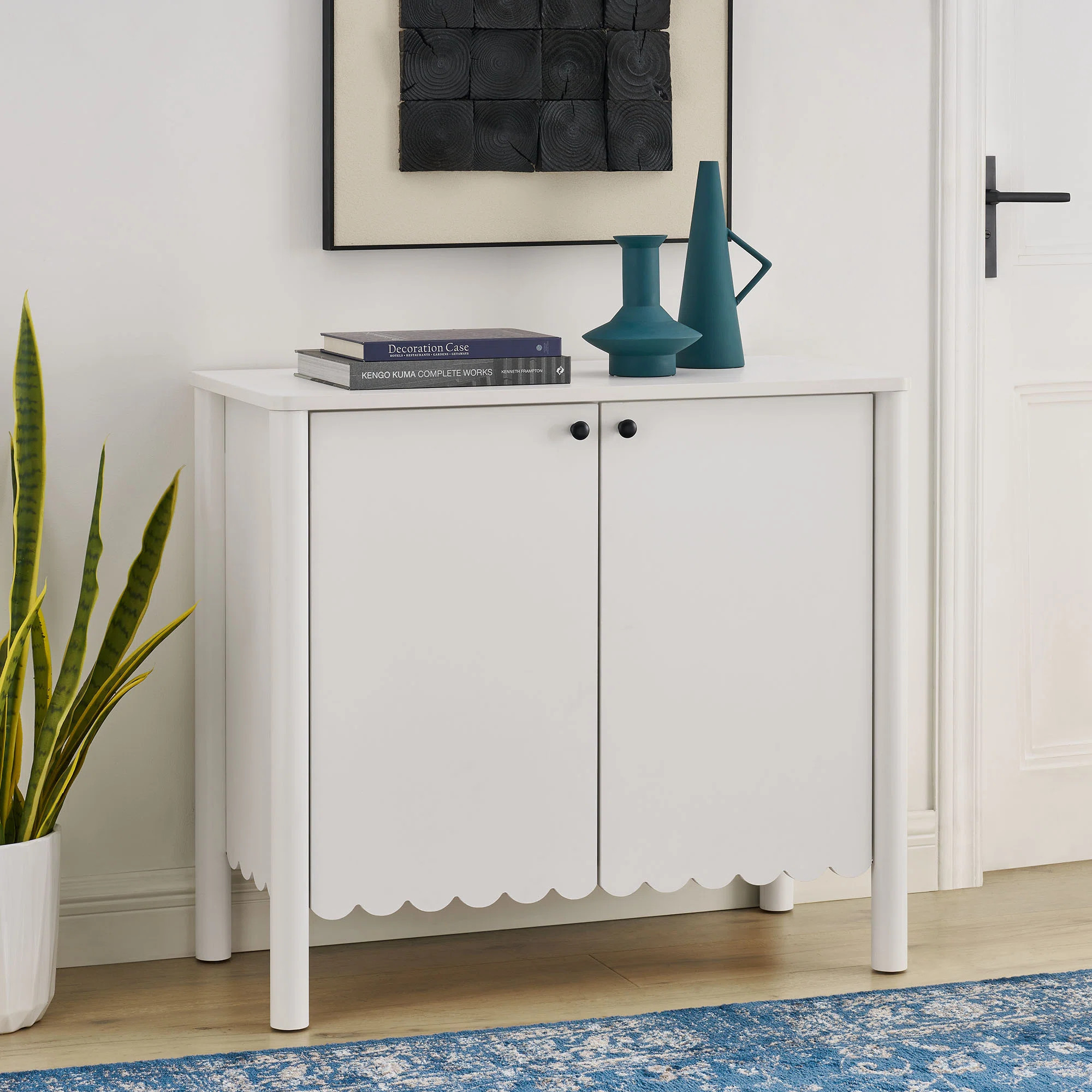 Modway Emmeline 35" 2-Door Scalloped Sideboard Cabinet | Wayfair | Wayfair North America