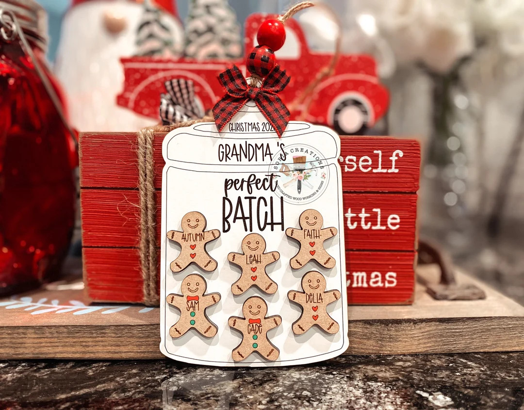 Grandma & Grandpas Perfect Batch Ornament Personalized Family Ornament Christmas Tree 2024 Orname... | Etsy (US)