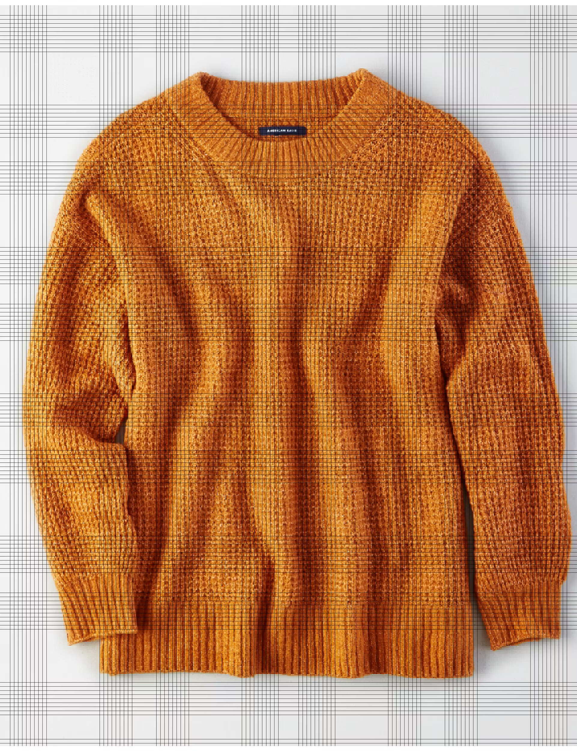 AE Cloudspun Sweater, Mustard | American Eagle Outfitters (US & CA)