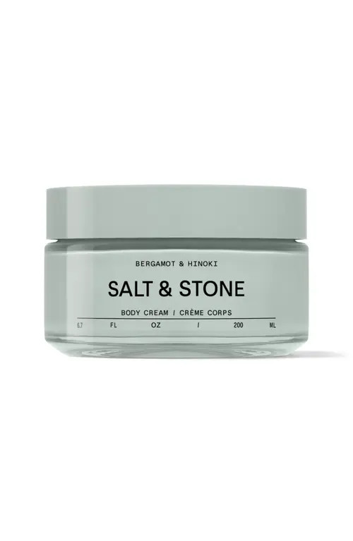 SALT & STONE Bergamot Hinoki Body Cream in Bergamot & Hinoki at Nordstrom, Size 6.7 Oz | Nordstrom