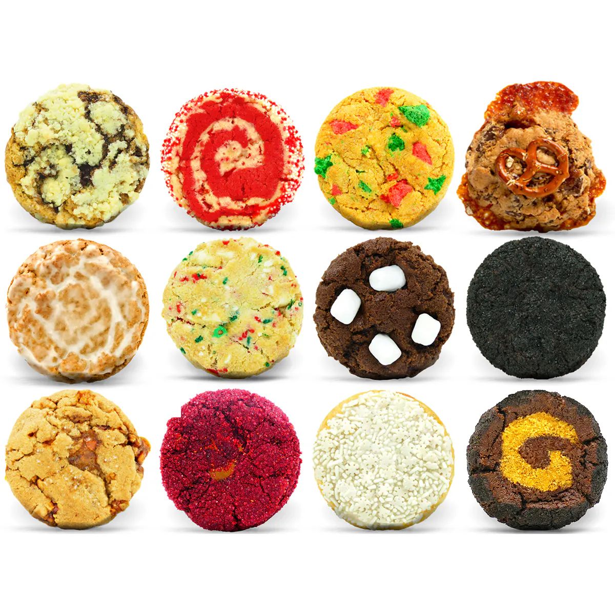 Holiday Cookie Box - 12 Pack by Cookie Good | Goldbelly | Goldbelly