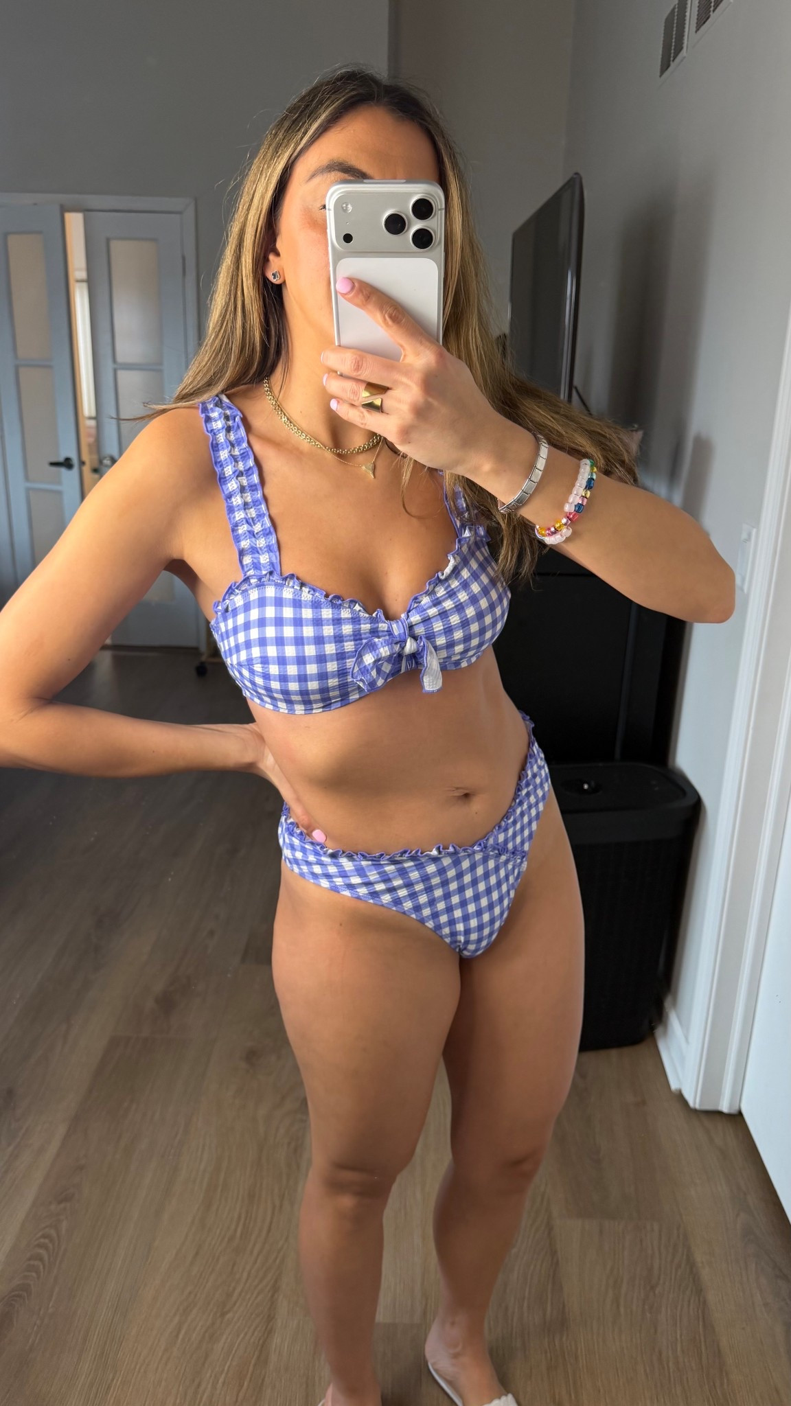 Gingham swim size medium



#LTKSwim