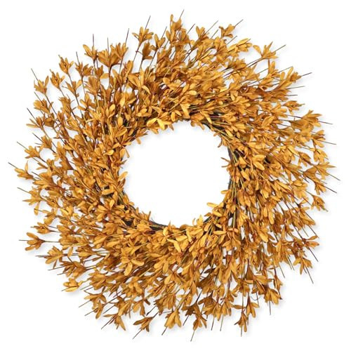 26 Inch Realistic Fall Wreaths for Front Door Outside Autumn Wreath Outdoor Indoors Fall Decorations for Home Thanksgiving Halloween Holiday Decorations Clearance for Wall Porch Door (Fall Color) | Amazon (US)