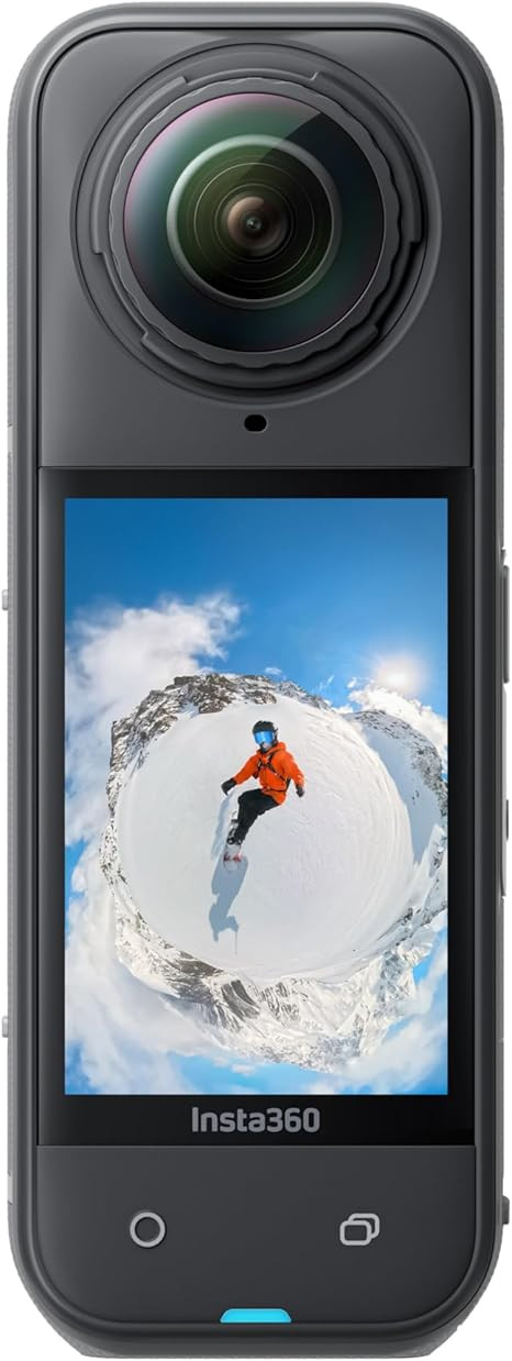 Insta360 X5 - Waterproof 8K 360° Action Camera, Leading Low Light, Invisible Selfie Stick Effect... | Amazon (US)