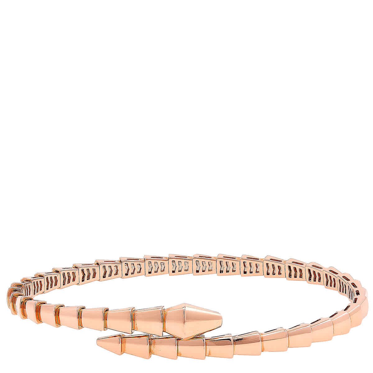 Bvlgari 18kt Rose Gold Serpenti Viper Bracelet, Size L | Jomashop.com & JomaDeals.com