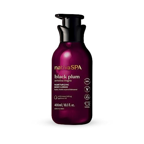Nativa SPA by O Boticário, Black Plum Moisturizing Body Lotion, Long-Lasting Hydration and Lightweight, Fragranced Moisturizer, 13.5 Ounce | Amazon (US)