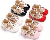 Adorable baby girl shoes, crib shoes, designer studied shoe | Etsy (US)