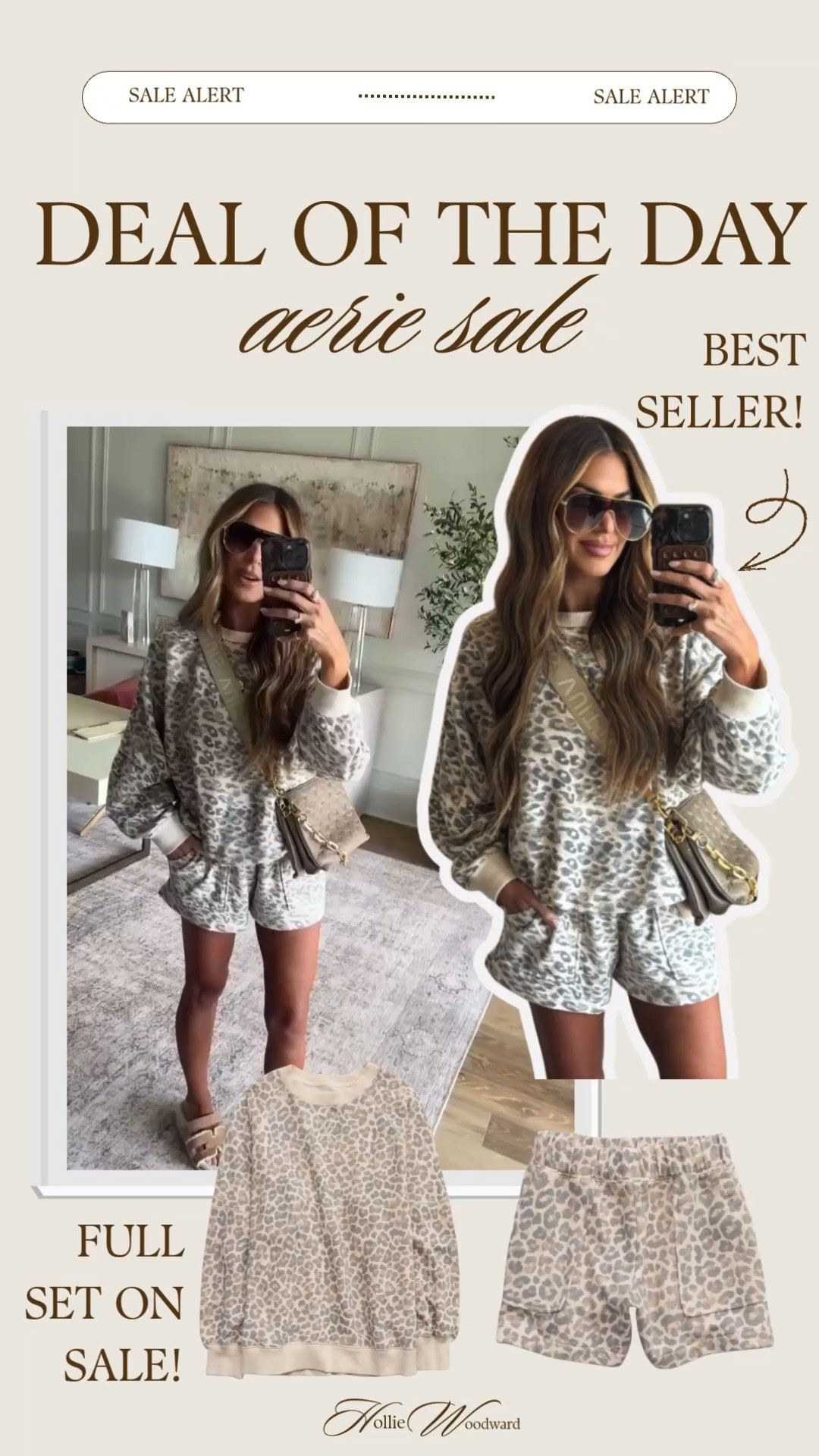 wearing small shorts and a medium crewneck! 

 #LTKSaleAlert