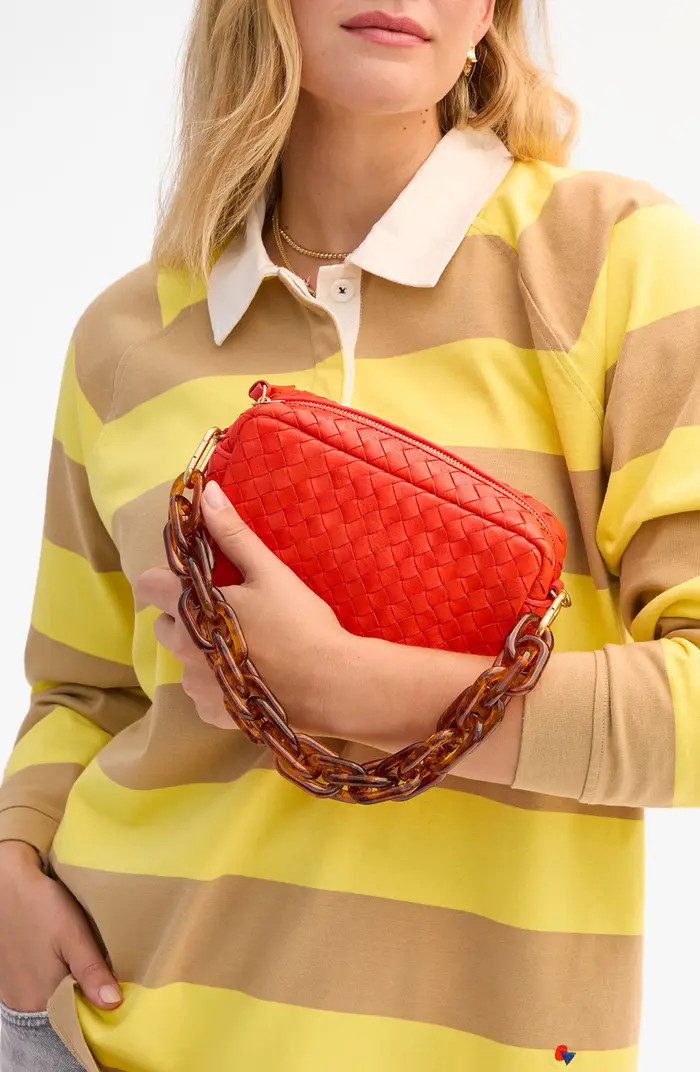 Midi Sac Woven Crossbody Bag | Nordstrom