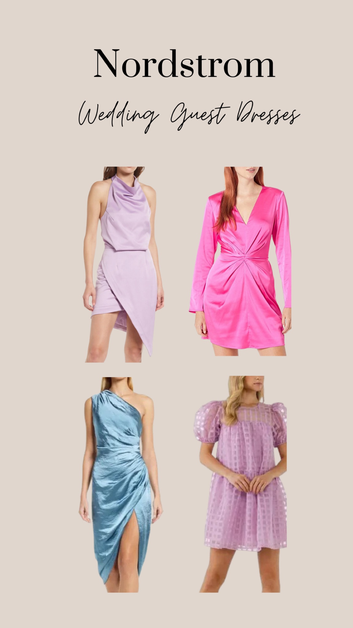 Nordstrom finds for wedding guest dresses! 

#LTKunder100 #LTKwedding #LTKFind