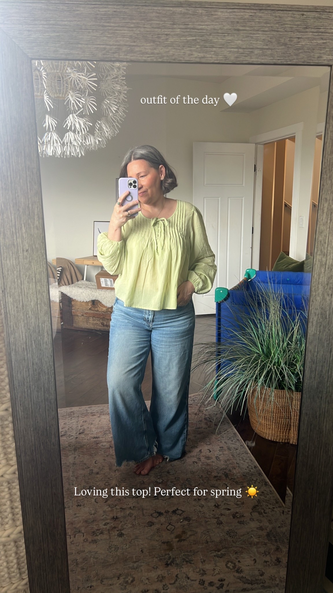 American Eagle 
Top - medium 
Dreamy Drape Jeans - size 10

#LTKFindsUnder100 #LTKOver40 #LTKMidsize