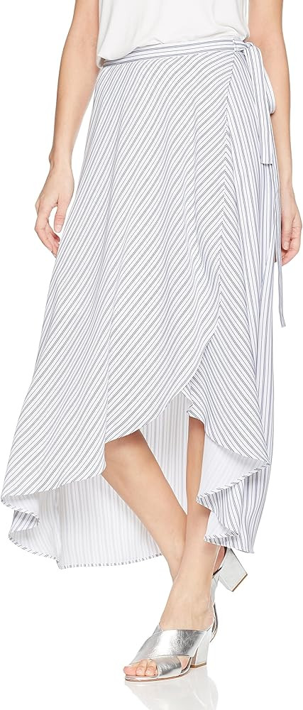 Tribal Women's Striped Long Wrap Skirt | Amazon (US)