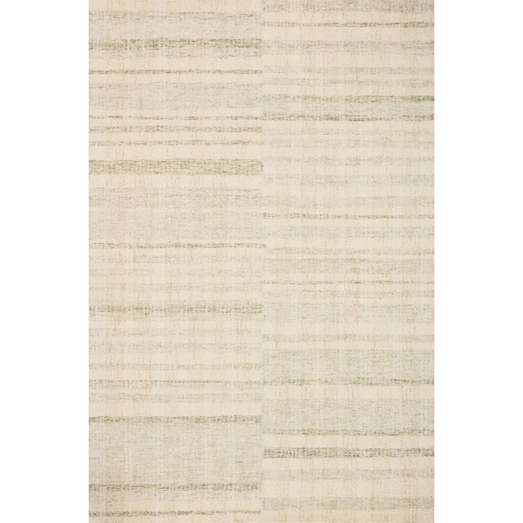 Chris Loves Julia x Loloi Chris Collection CHR-02 Natural / Sage, TransitionalArea Rug | Wayfair North America