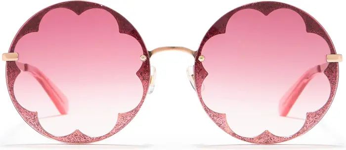 alivia 59mm round sunglasses | Nordstrom Rack